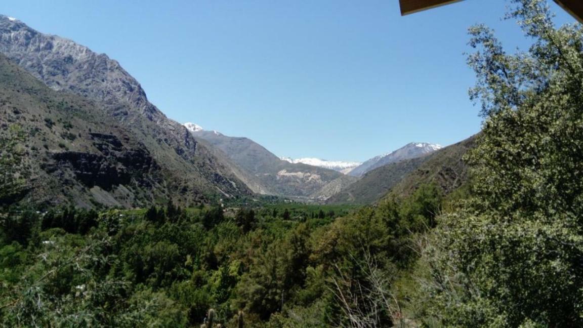 فندق San José de Maipoفي  Cabana Mirador El Ingenio. Cajon Del Maipo المظهر الخارجي الصورة