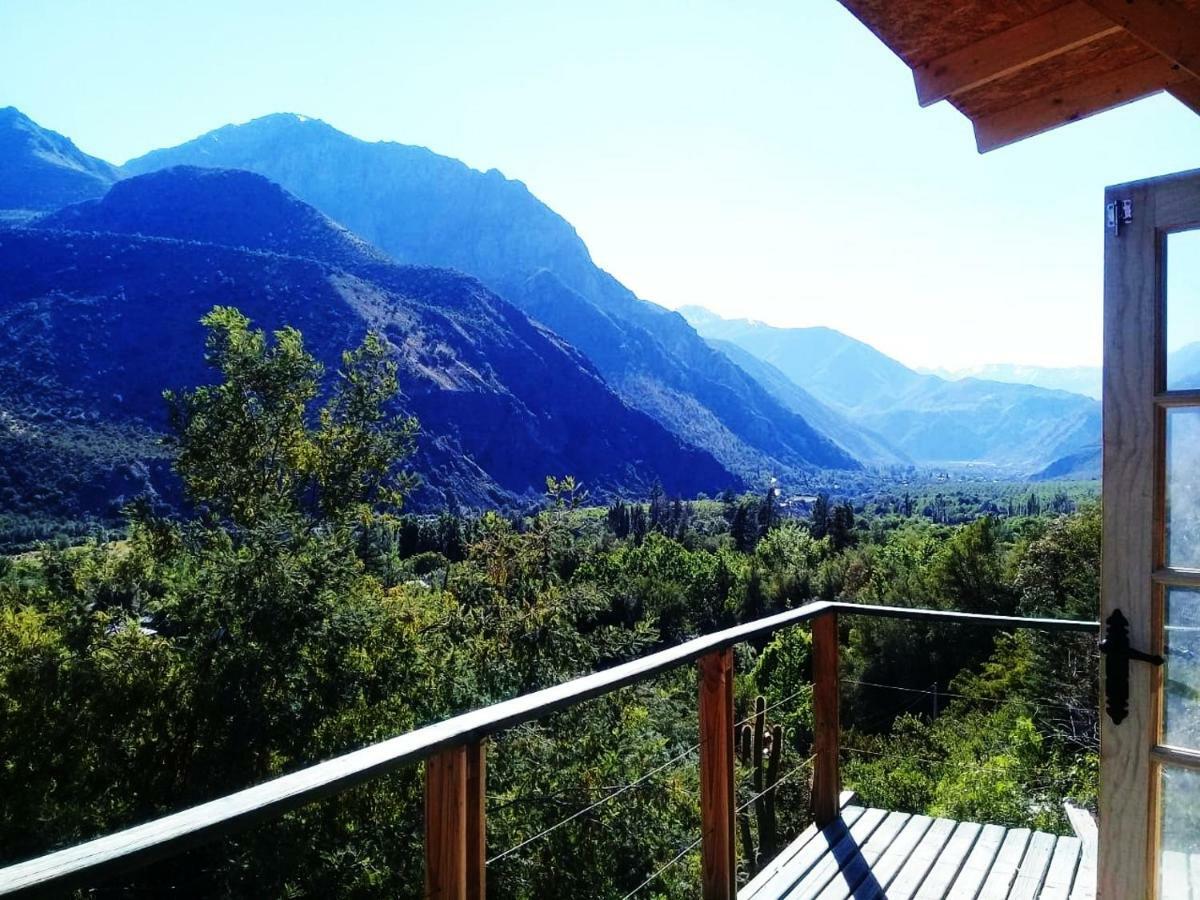 فندق San José de Maipoفي  Cabana Mirador El Ingenio. Cajon Del Maipo المظهر الخارجي الصورة