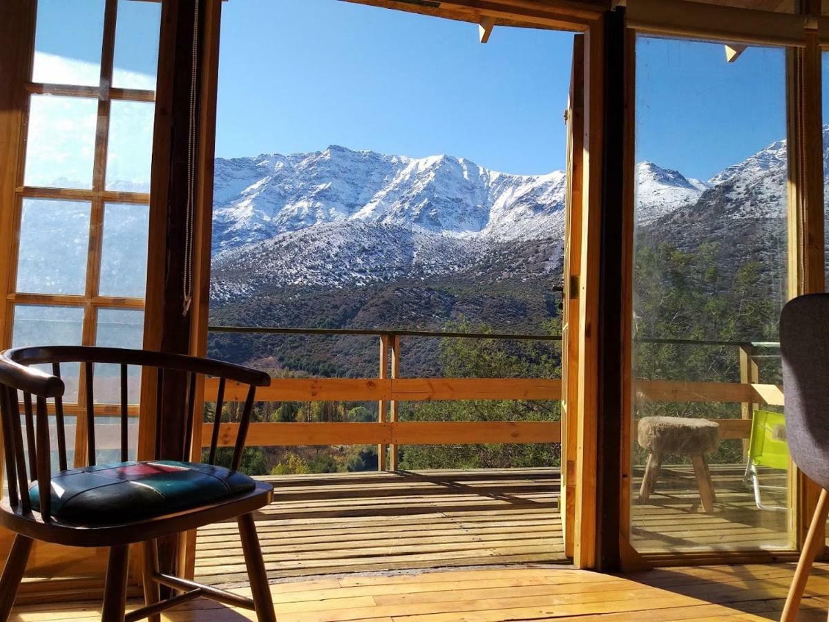 فندق San José de Maipoفي  Cabana Mirador El Ingenio. Cajon Del Maipo المظهر الخارجي الصورة