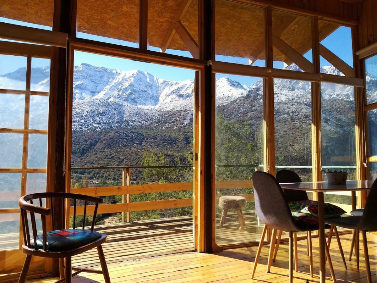 فندق San José de Maipoفي  Cabana Mirador El Ingenio. Cajon Del Maipo المظهر الخارجي الصورة