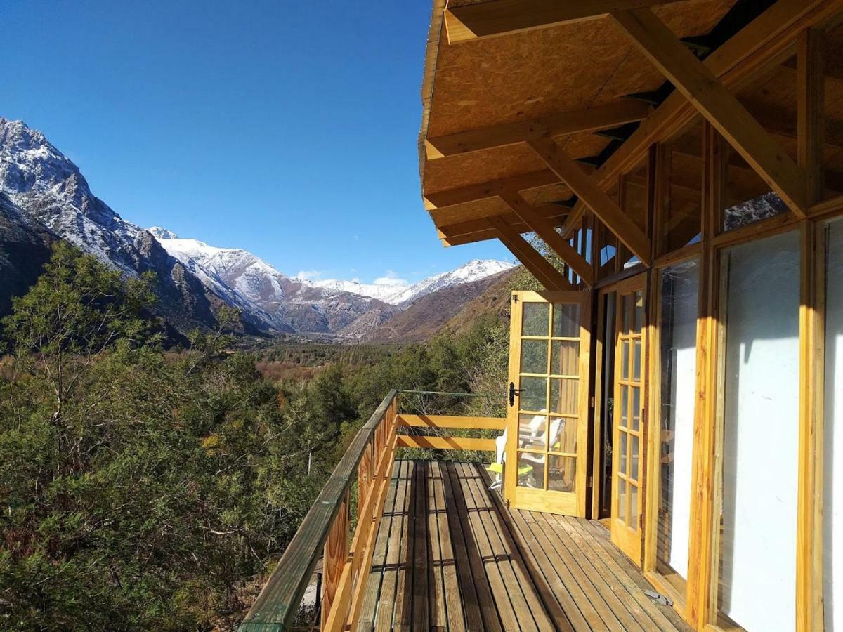 فندق San José de Maipoفي  Cabana Mirador El Ingenio. Cajon Del Maipo المظهر الخارجي الصورة